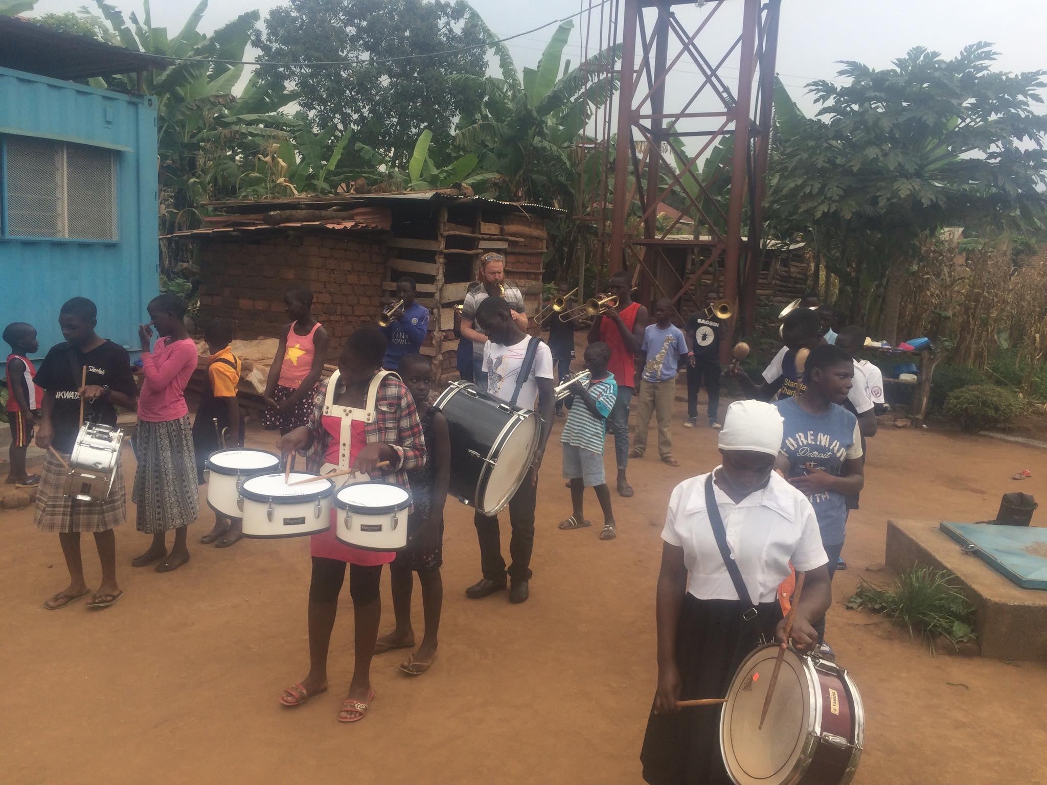 Torstein i Uganda